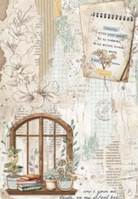 Rice Paper - Secret Diary - Sheet A4 6/Pkg - Create Happiness - Stamperia