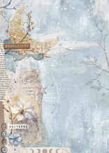 Rice Paper - Secret Diary - Sheet A4 6/Pkg - Create Happiness - Stamperia