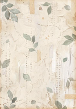 Rice Paper - Secret Diary - Sheet A4 6/Pkg - Create Happiness - Stamperia