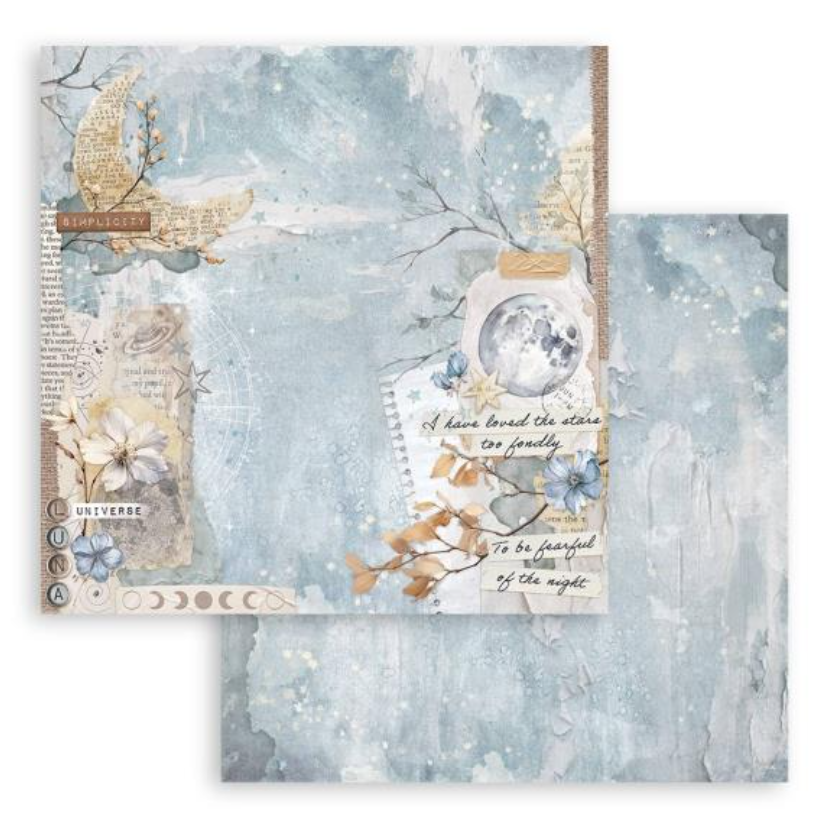 8x8 Paper Pad - Secret Diary - Create Happiness - Stamperia