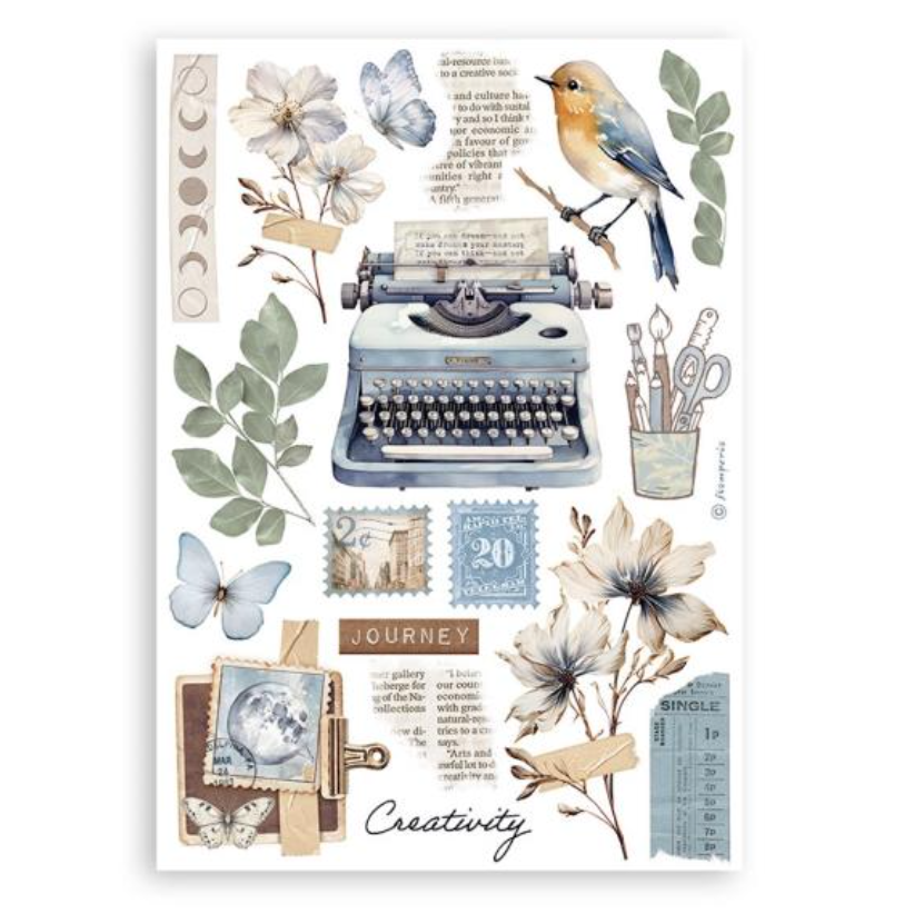 Washi Pad - Secret Diary - Create Happiness - Stamperia