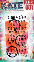 Mini Stamp 001 - Kate Crane - On EZ mount - Paperartsy