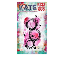 Mini Stamp 003 - Kate Crane - On EZ Mount - Paperartsy