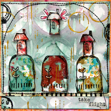 Mini Stamp 006 - Kate Crane - On EZ Mount - Paperartsy