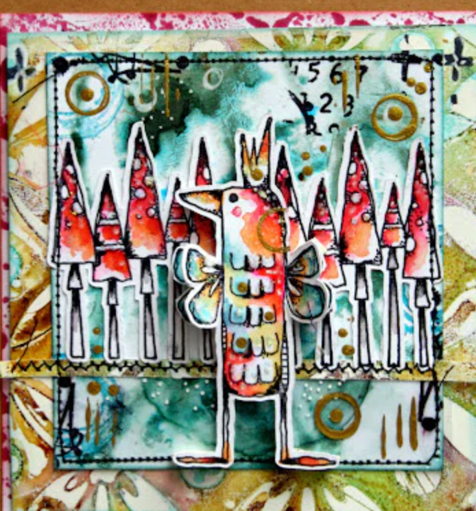 Stamp Set 004 - Kate Crane - A5 on EZ - Paperartsy