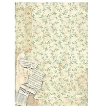 Rice Pape Backgrounds A6 8/Sheets - Garden - Stamperia