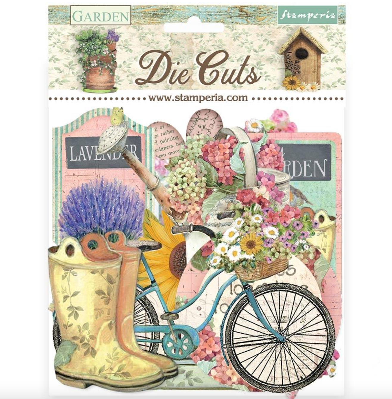 Die Cuts - Garden - Stamperia