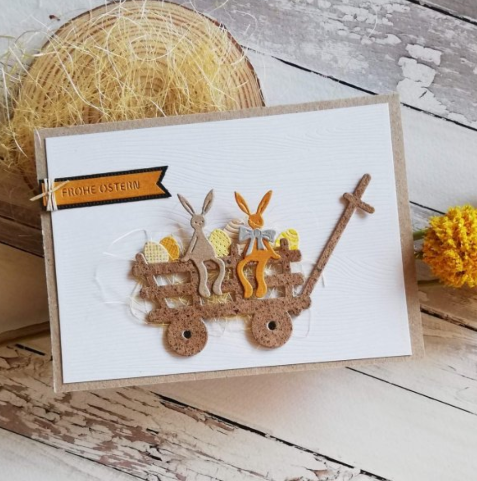 Die Set -Naughty Bunnies - Panorama Series - Charlie & Paulchen