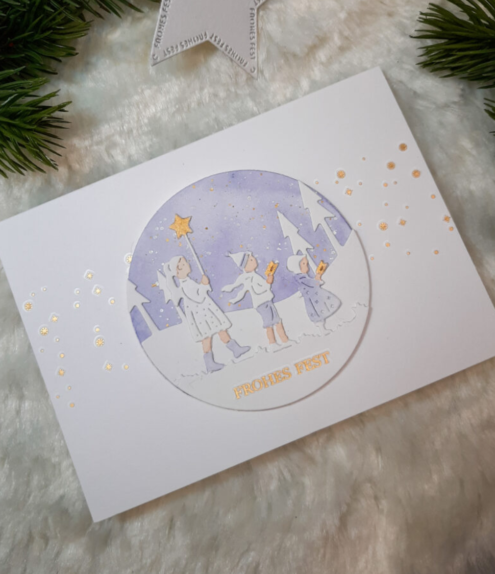 Die - Christmas Carolers - Panorama Series - Charlie & Paulchen