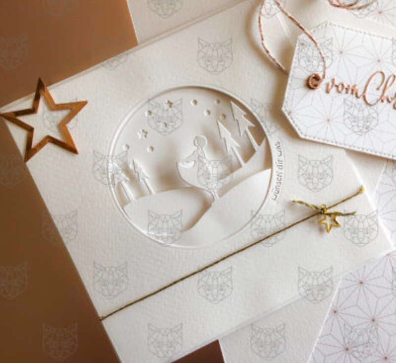 Die Set - Girl Catching Stars - Panorama Series - Charlie & Paulchen