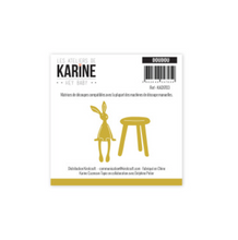 Die Set - Doudou - Bunny with Chair - Atelier de Karine