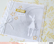 Die Set - Doudou - Bunny with Chair - Atelier de Karine