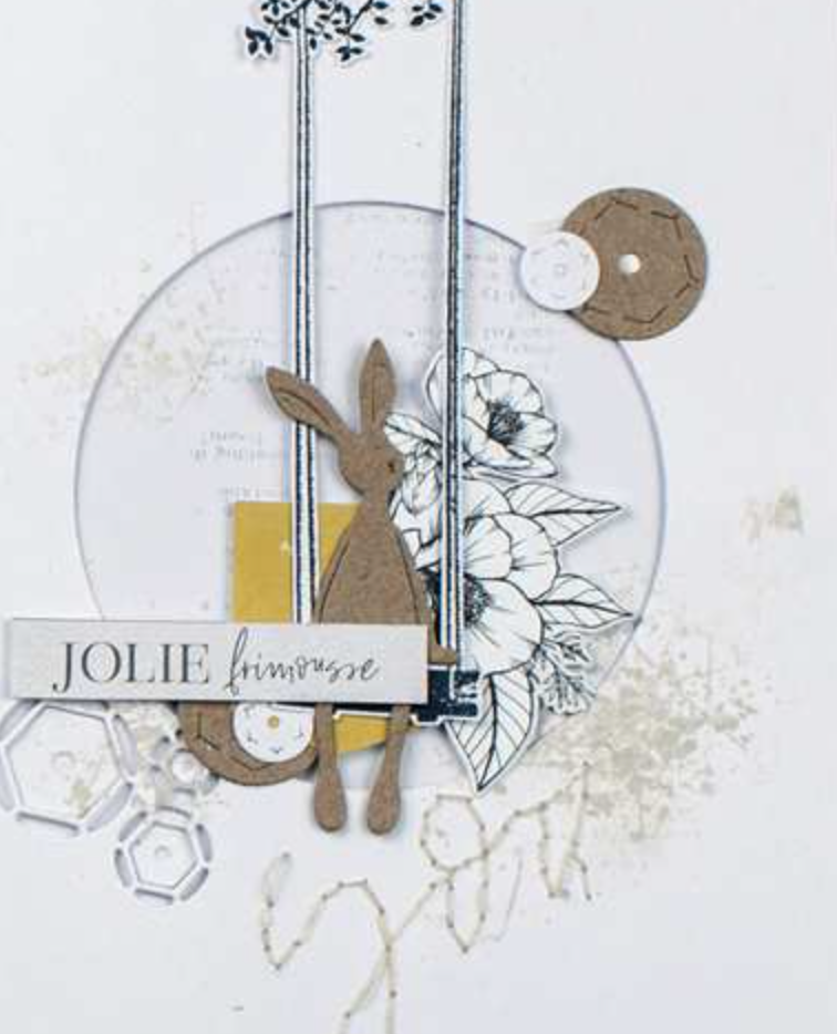 Die Set - Doudou - Bunny with Chair - Atelier de Karine