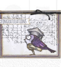 Stamp Set - Ledger Script - Tim Holtz Cling Mount Stamps - Stampers Anonymous