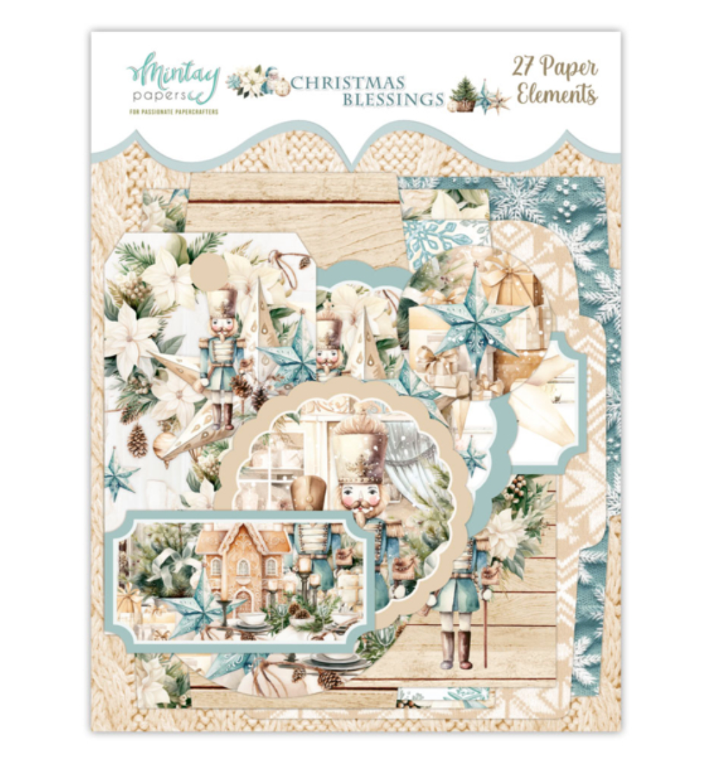 Christmas Blessings - Paper Elements - 27 PCS - Mintay Papers