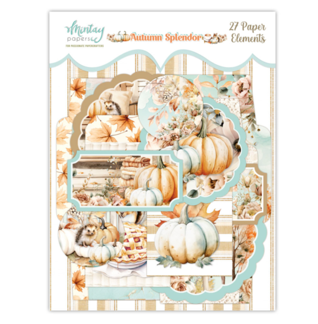 Autumn Splendor - Paper Elements - 27 PCS - Mintay Papers