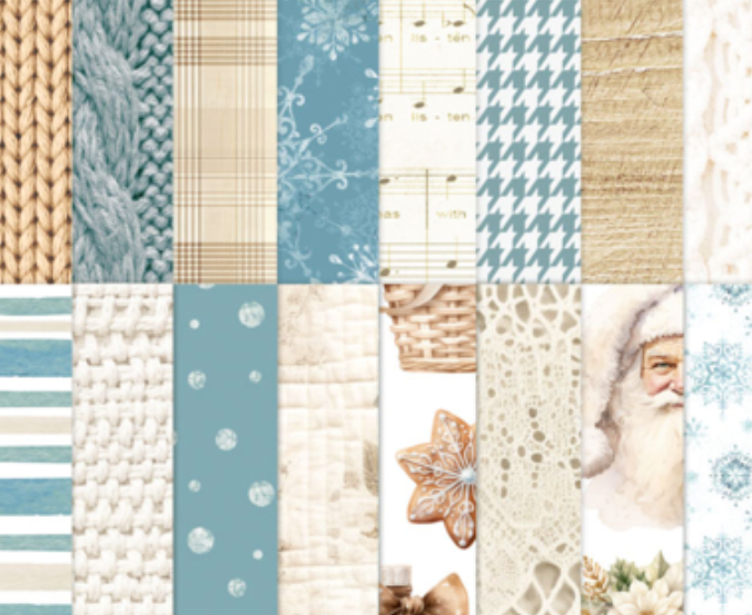 Christmas Blessings - Add on Paper - 6x8 - Double Sided - Mintay Papers