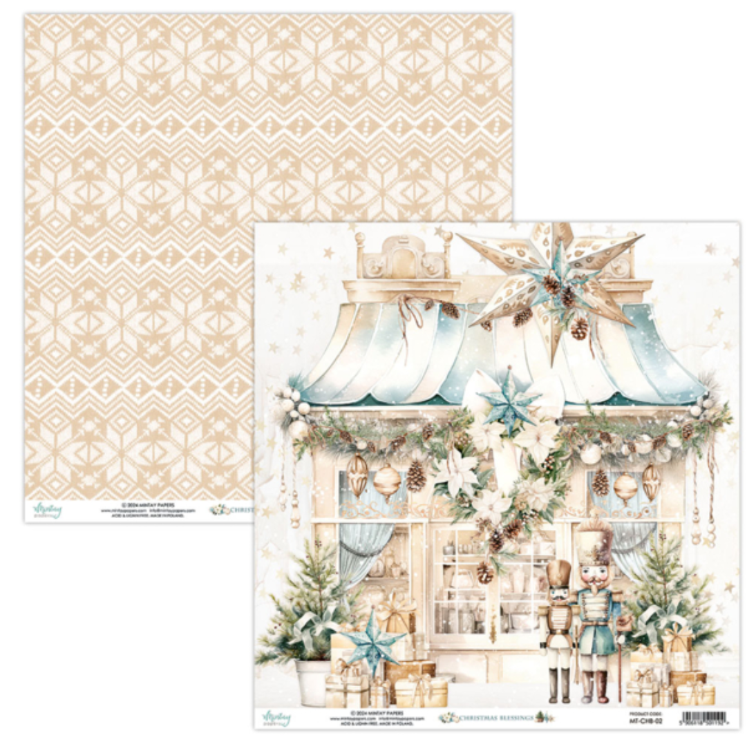 Christmas Blessings - 12 x 12 Paper Set - Mintay Papers