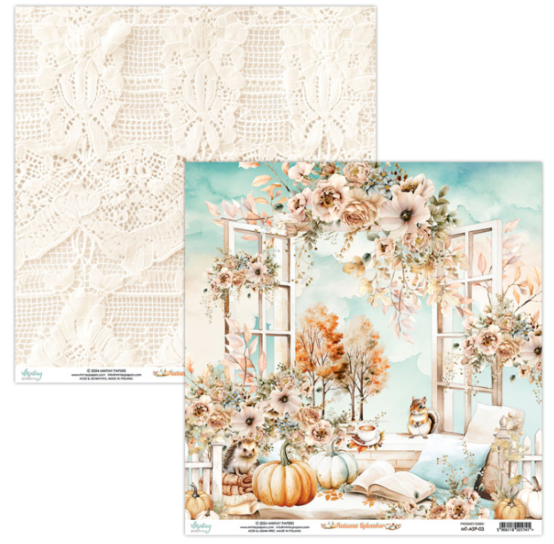 Autumn Splendor - 6 x 6 Paper Set - Mintay Papers