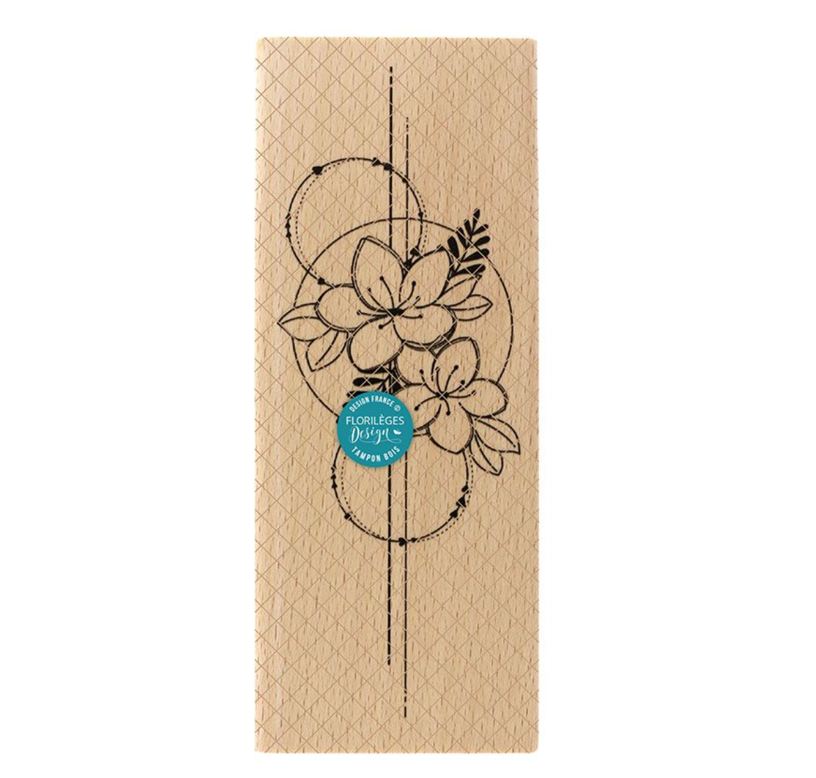 Flower Composition - Wooden Stamp - Florilèges Design