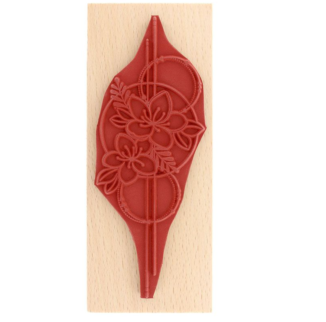 Flower Composition - Wooden Stamp - Florilèges Design