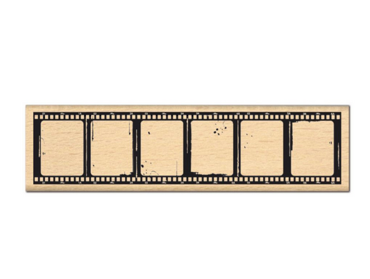 Negative - Film Strip Wooden Stamp - Florilèges Design