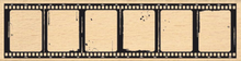 Negative - Film Strip Wooden Stamp - Florilèges Design