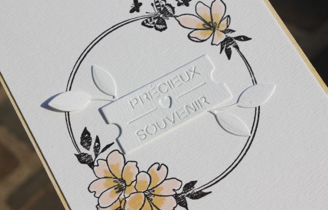 Spring Crown - Wooden Stamp - Florilèges Design