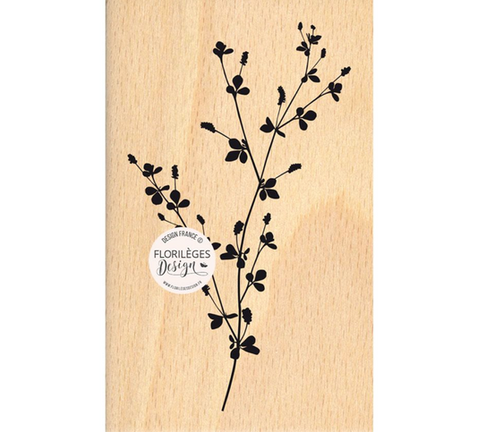 Fragile Branch - Wooden Stamp - Florilèges Design