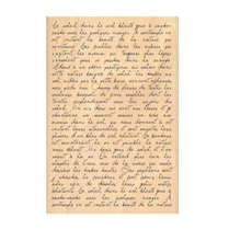 Handwritten Text - Wooden Stamp - Florilèges Design