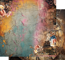 8x8 - Steampunk Time - 12 Double Sided Paper - Alchemy Of Art