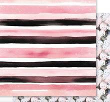 12 x 12 Inch - Pink Halloween - Double Sided Paper - Paper Rose