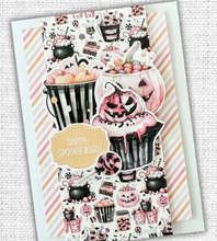 Embossed Die Cuts - Pink Halloween - Paper Rose