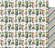 12 x 12 Inch - Spooky Halloween - Double Sided Paper - Paper Rose