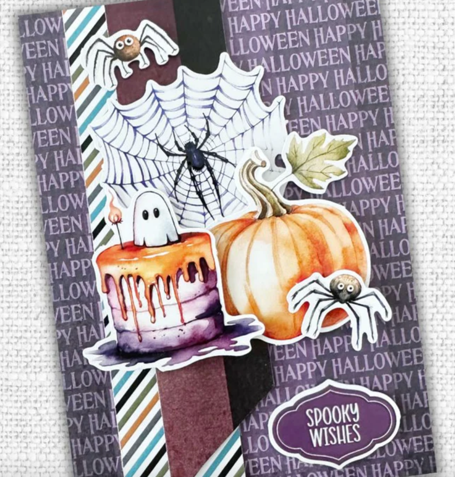 Embossed Die Cuts - Spooky Halloween - Paper Rose