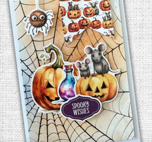 Embossed Die Cuts - Spooky Halloween - Paper Rose