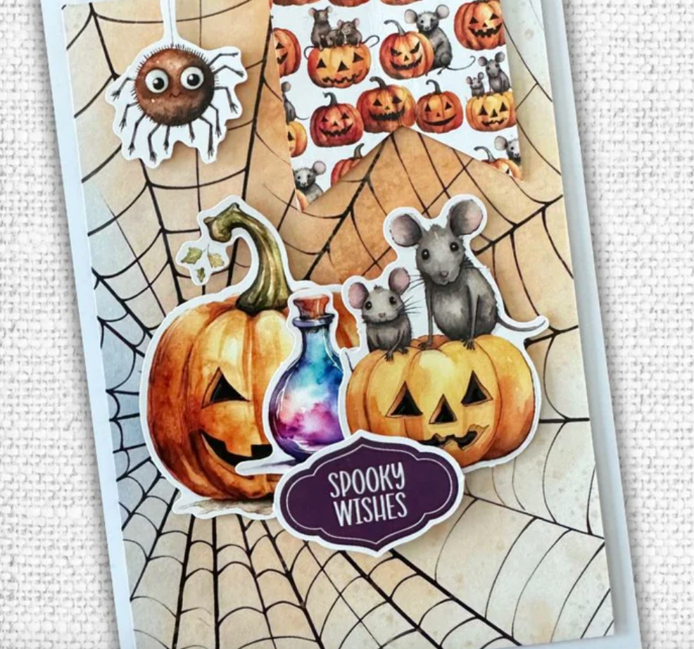 Embossed Die Cuts - Spooky Halloween - Paper Rose