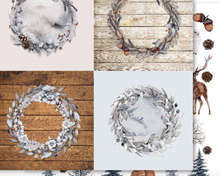 12 x 12 Inch - Winter Woods - Double Sided Paper - Paper Rose