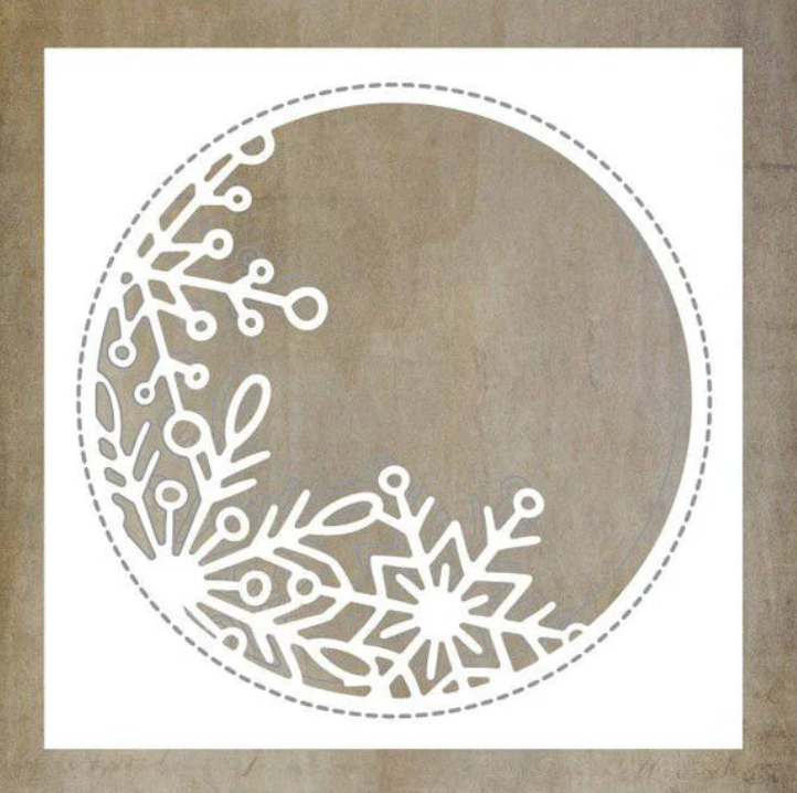 Metal Die - Snowflake Circle - Paper Rose