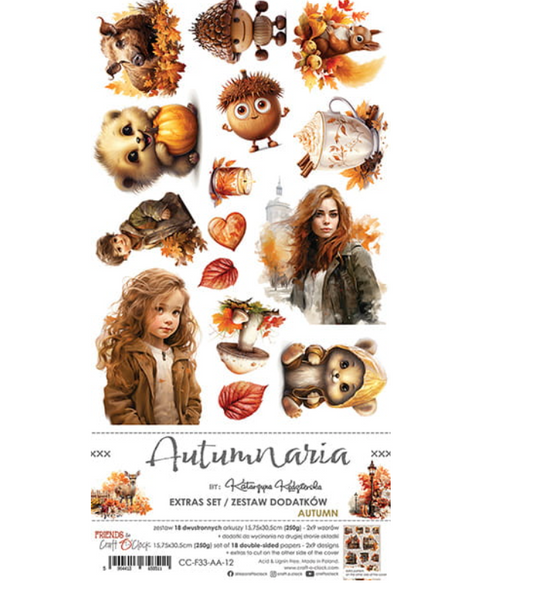 6x12 - Autumnaria - Extra Set Autumn - Craft O Clock