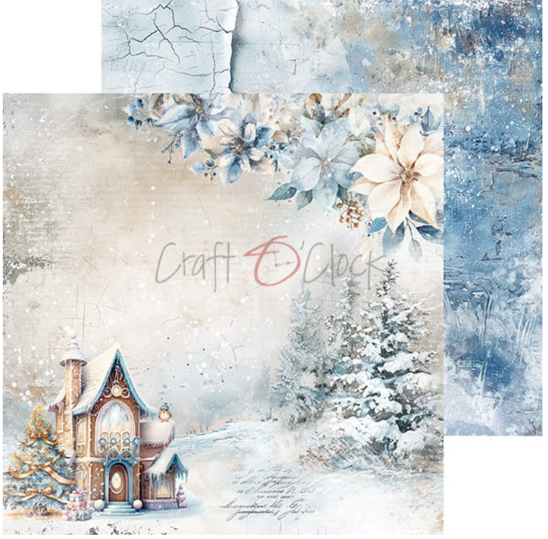 12x12 - Cozy Winterland - Double Sided Paper - Craft O Clock