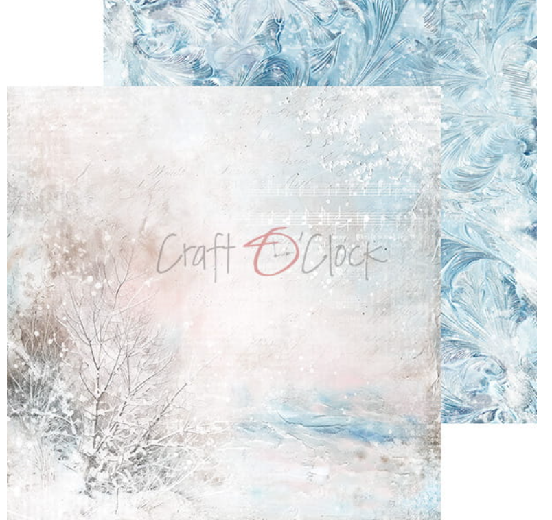 8x8 - Cozy Winterland Mixed Pad - Double Sided Paper - Craft O Clock