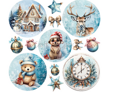 8x8 - Cozy Winterland Mixed Pad - Double Sided Paper - Craft O Clock