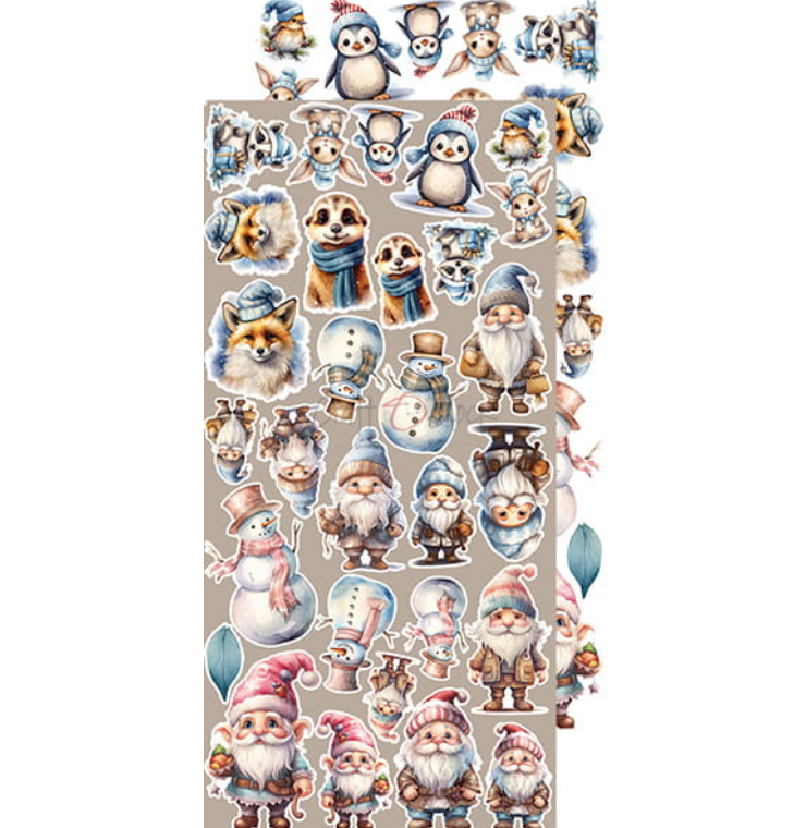 6x12 - Cozy Winterland - Extra Set - Flowers & More - Craft O Clock