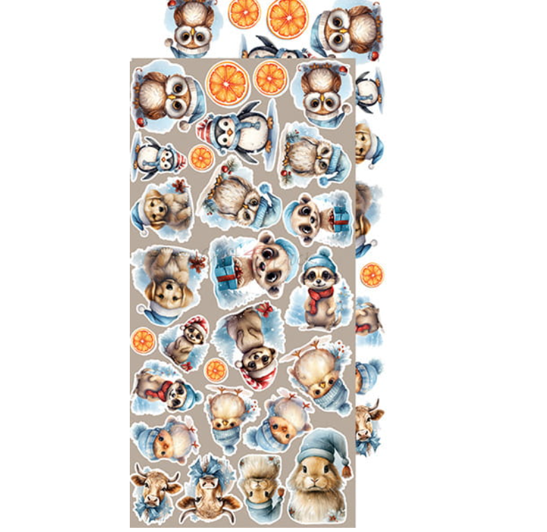 6x12 - Cozy Winterland - Extra Set - Flowers & More - Craft O Clock