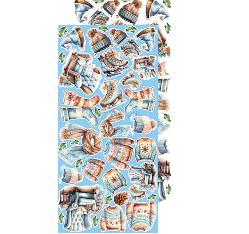 6x12 - Cozy Winterland - Extra Set - Winter - Craft O Clock