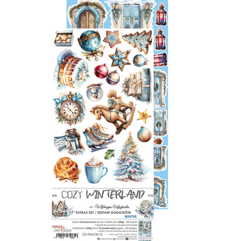 6x12 - Cozy Winterland - Extra Set - Winter - Craft O Clock