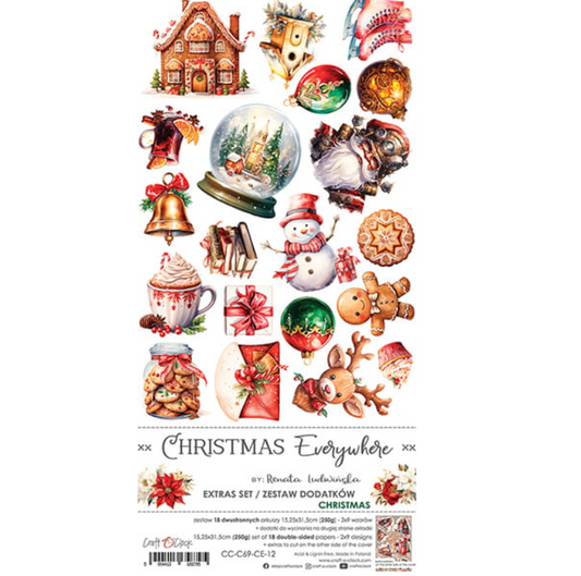 6x12 - Christmas Everywhere - Extra Set - Christmas - Craft O Clock