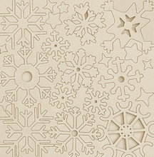 Decorative Chips - Dewdrops -  Snowflakes - 5.5