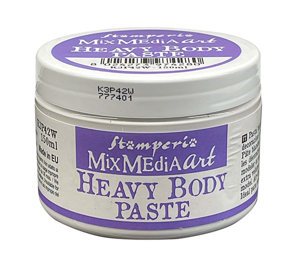 Heavy Body Paste - White - Stamperia